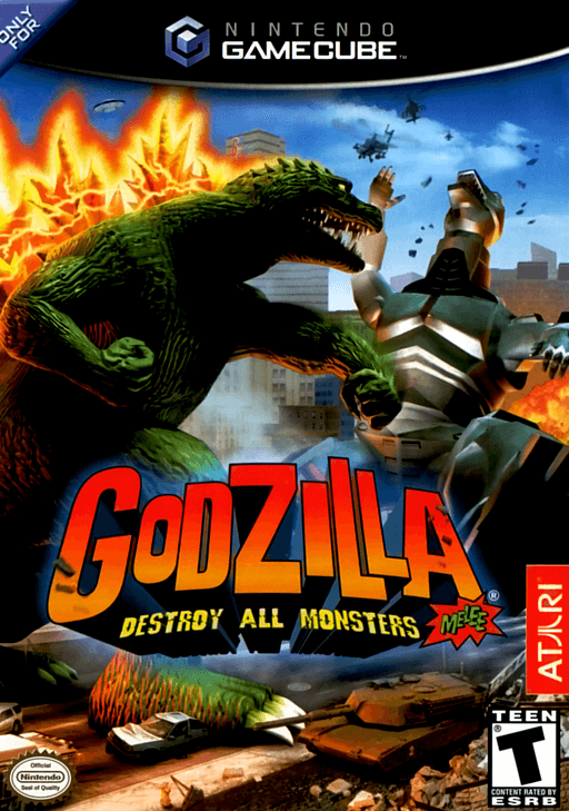 Godzilla: Destroy All Monsters Melee — обложка