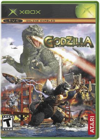 Godzilla: Save the Earth — обложка