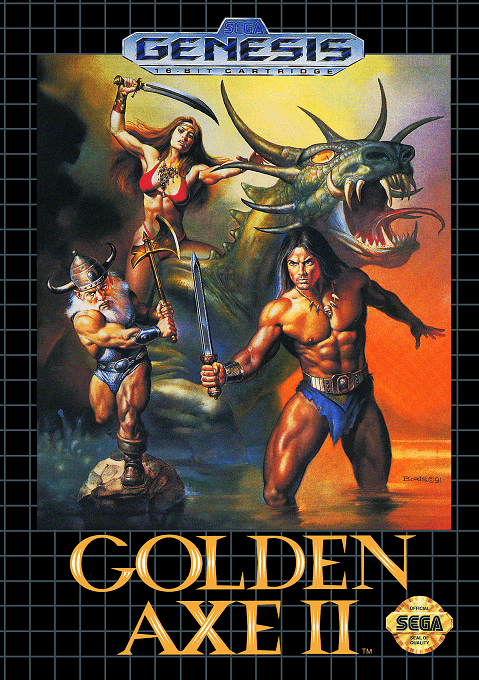 Golden Axe II — обложка