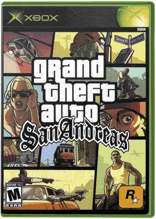 Grand Theft Auto: San Andreas — обложка