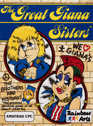 Great Giana Sisters, The — обложка
