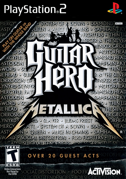 Guitar Hero: Metallica — обложка