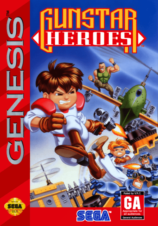 Gunstar Heroes — обложка