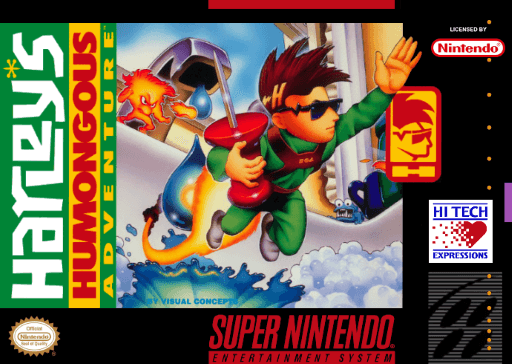 Harley's Humongous Adventure — обложка