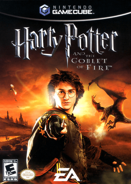 Harry Potter and the Goblet of Fire — обложка