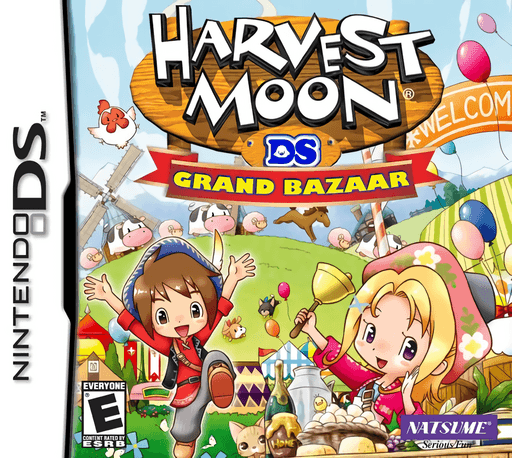 Harvest Moon DS: Grand Bazaar — обложка