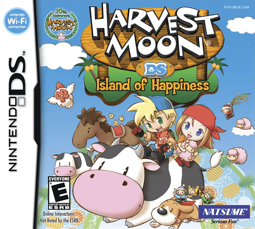 Harvest Moon DS: Island of Happiness — обложка