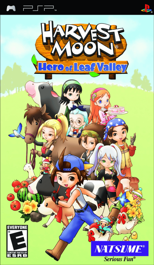 Harvest Moon: Hero of Leaf Valley — обложка