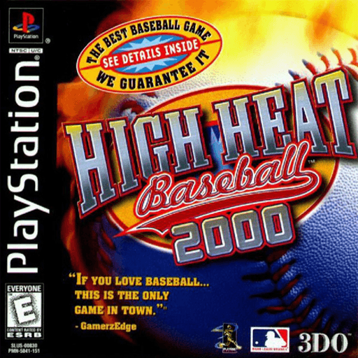 High Heat Baseball 2000 — обложка