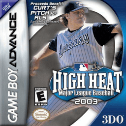 High Heat Major League Baseball 2003 — обложка