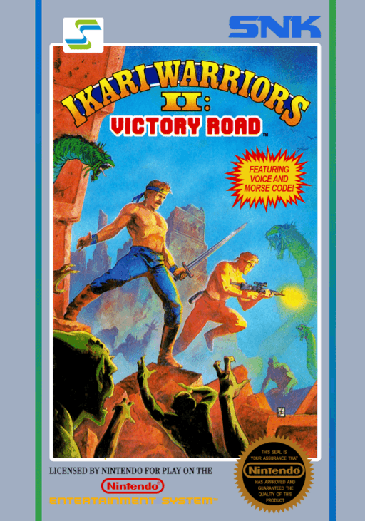 Ikari Warriors II: Victory Road — обложка