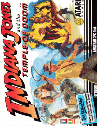 Indiana Jones and the Temple of Doom — обложка