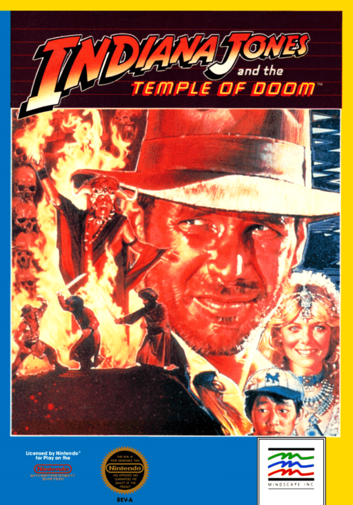 Indiana Jones and the Temple of Doom — обложка