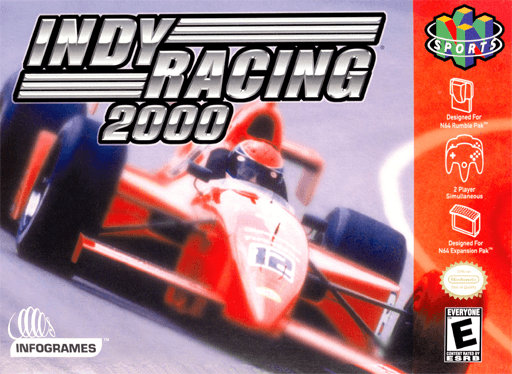 Indy Racing 2000 — обложка