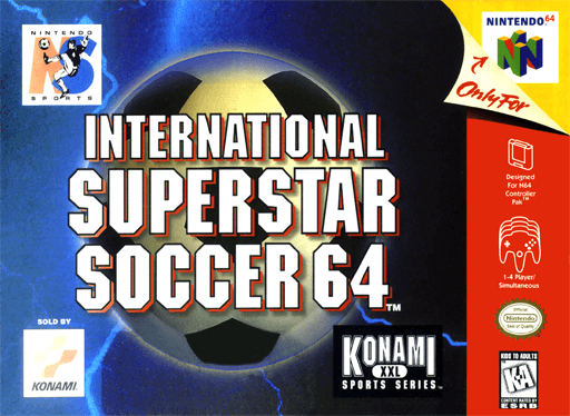International Superstar Soccer 64 — обложка