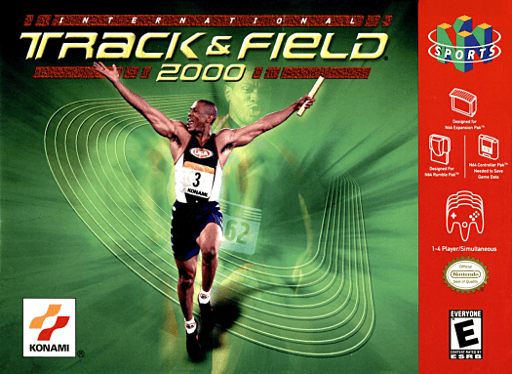 International Track & Field 2000 — обложка