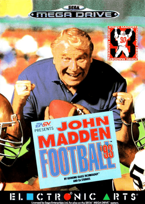 John Madden Football '93 — обложка