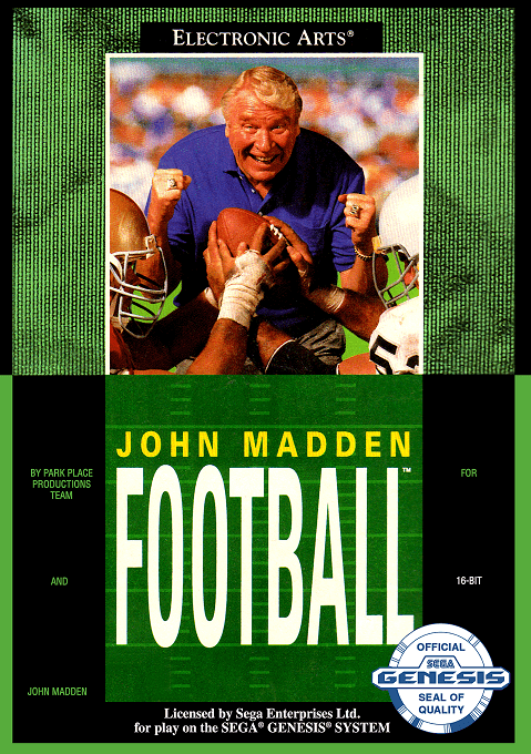 John Madden Football — обложка