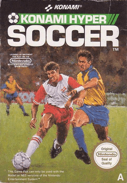 Konami Hyper Soccer — обложка