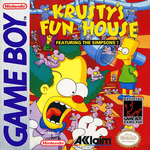 Krusty's Fun House — обложка