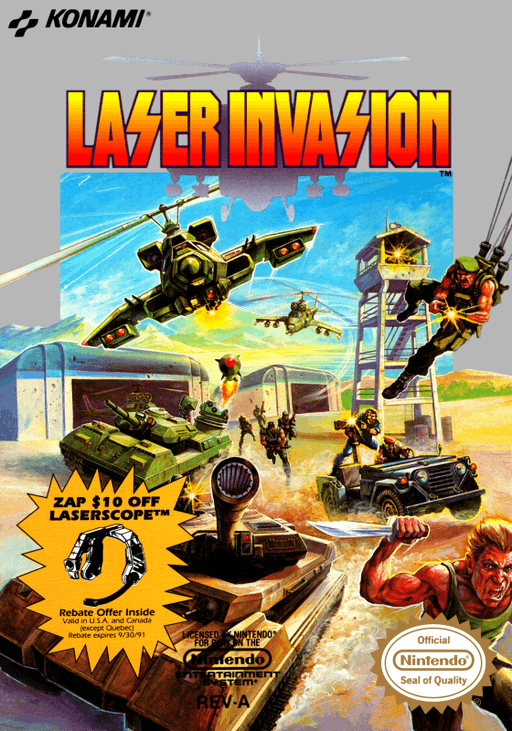 Laser Invasion — обложка