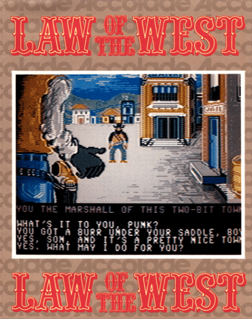 Law of the West — обложка