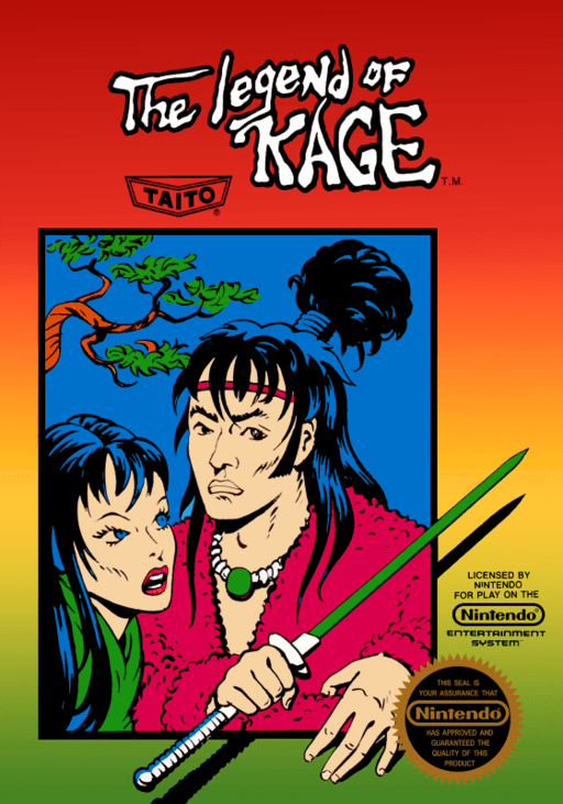 The Legend of Kage — обложка