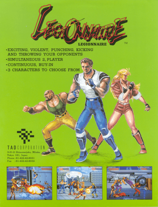 Legionnaire — обложка