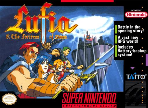 Lufia & the Fortress of Doom — обложка