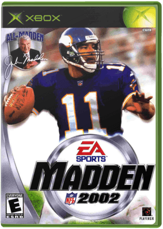 Madden NFL 2002 — обложка