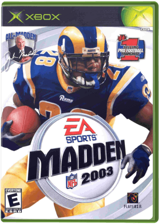 Madden NFL 2003 — обложка