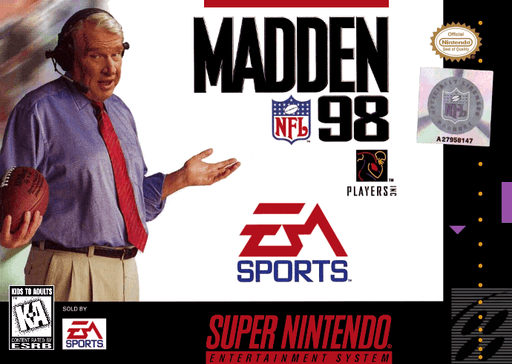 Madden NFL 98 — обложка