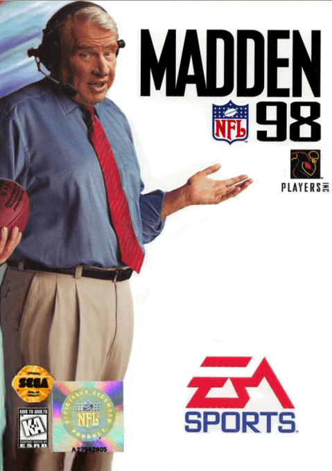 Madden NFL 98 — обложка