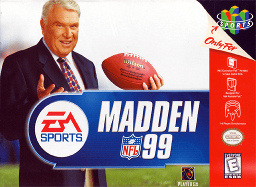 Madden NFL 99 — обложка