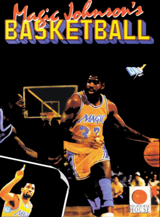Magic Johnson's Basketball — обложка