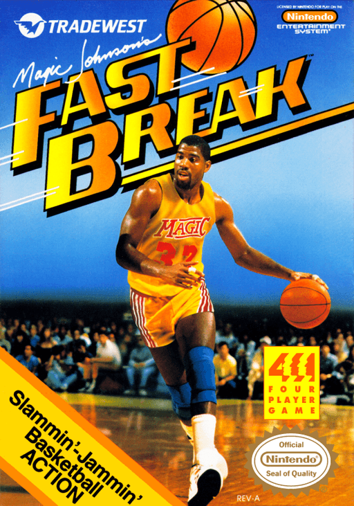Magic Johnson's Fast Break — обложка