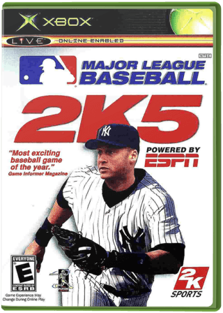 Major League Baseball 2K5 — обложка