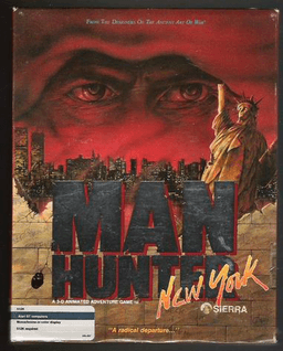 Manhunter: New York — обложка