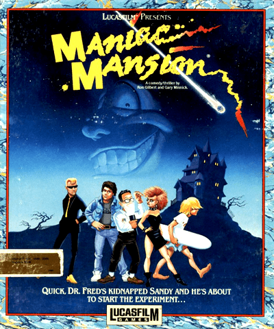 Maniac Mansion — обложка