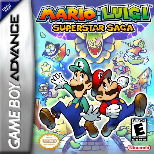 Mario & Luigi: Superstar Saga — обложка
