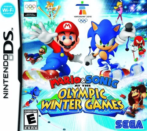 Mario & Sonic at the Olympic Winter Games — обложка