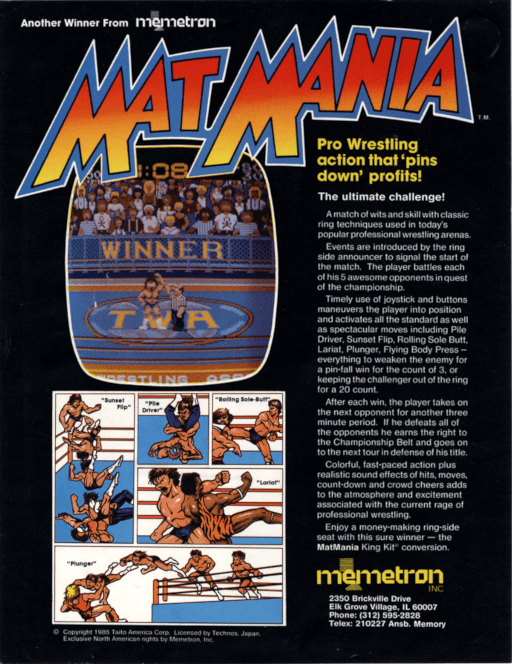 Mat Mania — обложка
