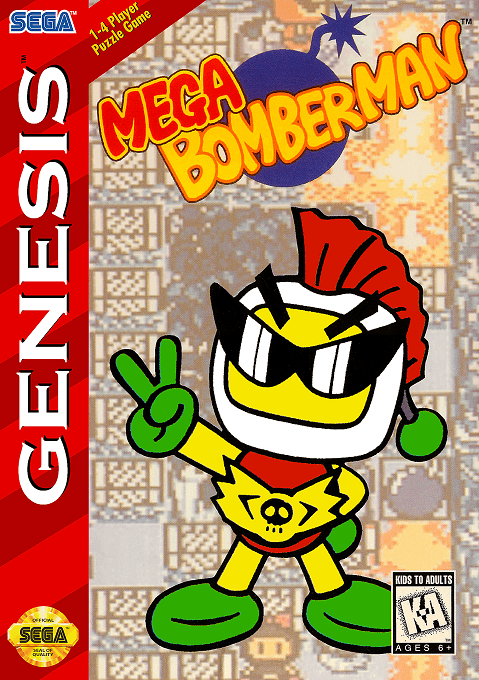 Mega Bomberman — обложка