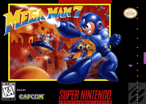 Mega Man 7 — обложка