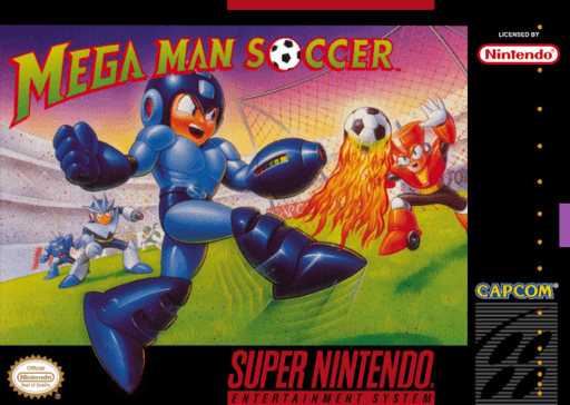 Mega Man Soccer — обложка