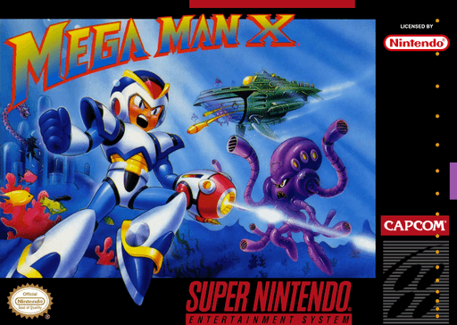 Mega Man X — обложка