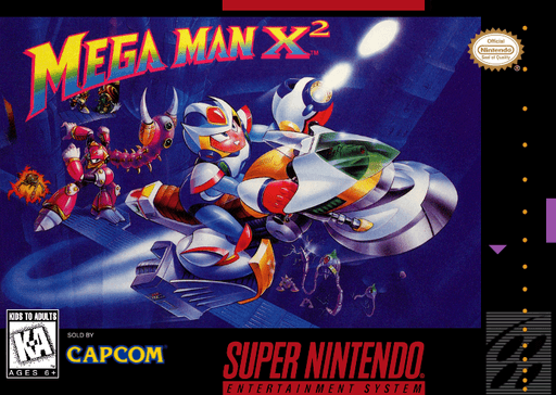 Mega Man X2 — обложка
