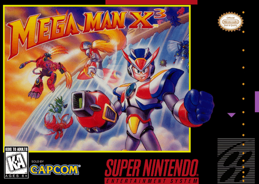 Mega Man X3 — обложка