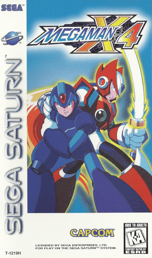 Mega Man X4 — обложка