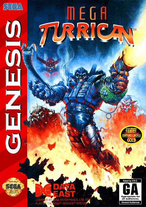 Mega Turrican — обложка